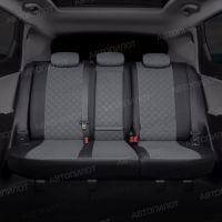 Чехлы Автопилот Экокожа Ромб на Москвич 3 (2022+) Чехлы Автопилот Экокожа Ромб на Москвич 3 (2022+)