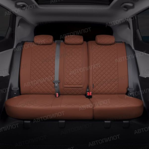 Чехлы Автопилот Экокожа Ромб на Москвич 3 (2022+) Чехлы Автопилот Экокожа Ромб на Москвич 3 (2022+)